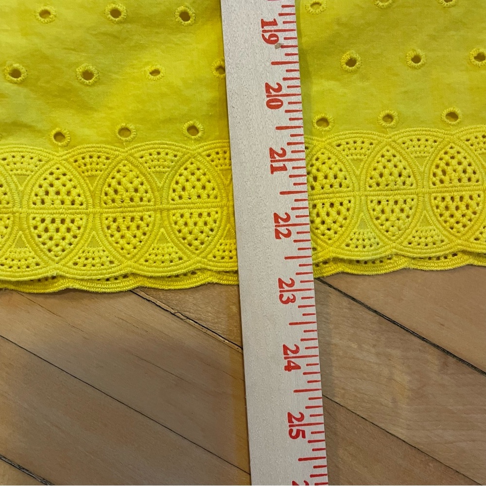 J. CREW Eyelet Lace Button Front Top Shirt Blouse Puff Sleeve Coquette Preppy - Picture 12 of 12